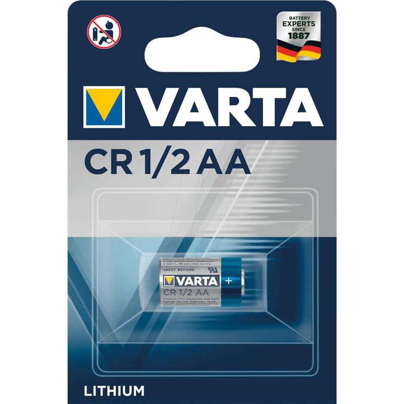 Батарейка Varta CR 1/2AA BLI Lithium 1шт