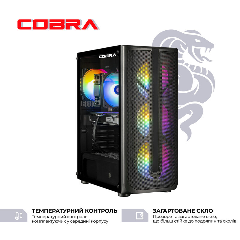 Персональный компьютер COBRA Advanced (I225F.32.S1.96XT.24648)