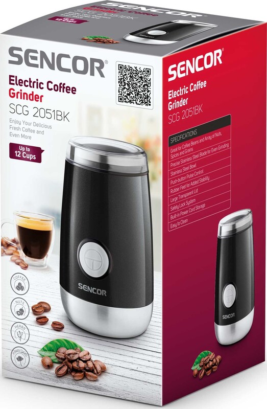 Кавомолка Sencor SCG 2051BK