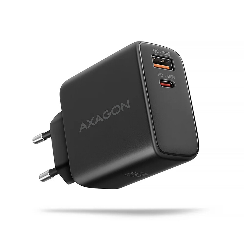 Зарядное устройство Axagon 45W Black (ACU-PQ45)