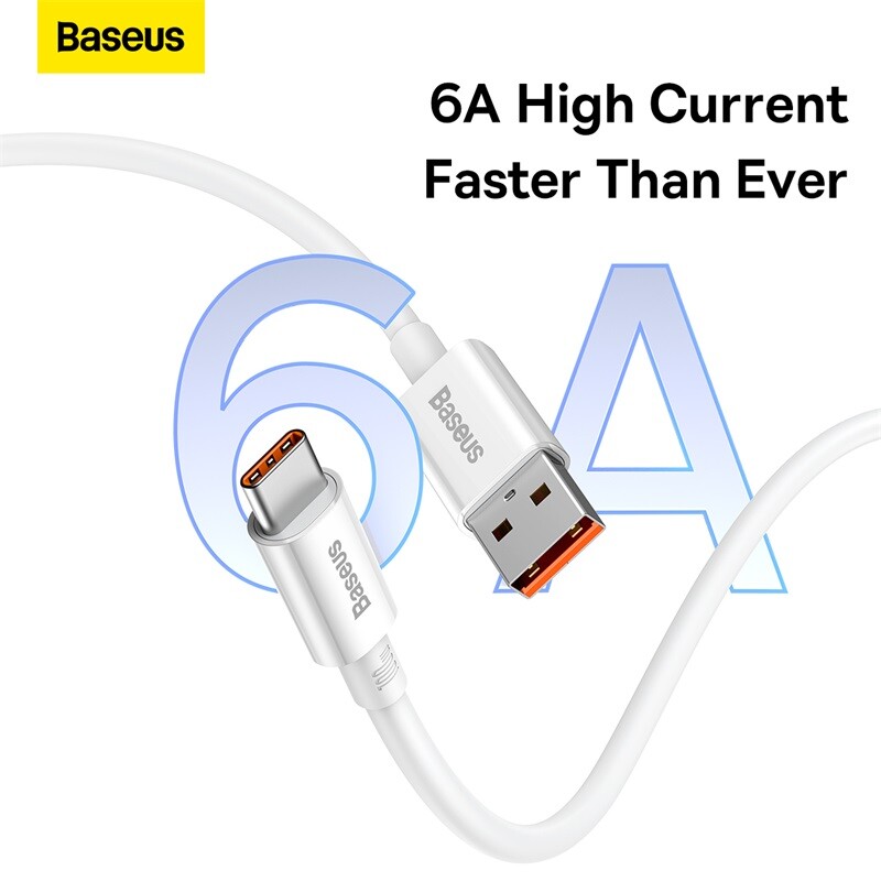 Кабель Baseus Superior Series USB - USB Type-C (M/M), 100W, 2 м White (P10320102214-03)
