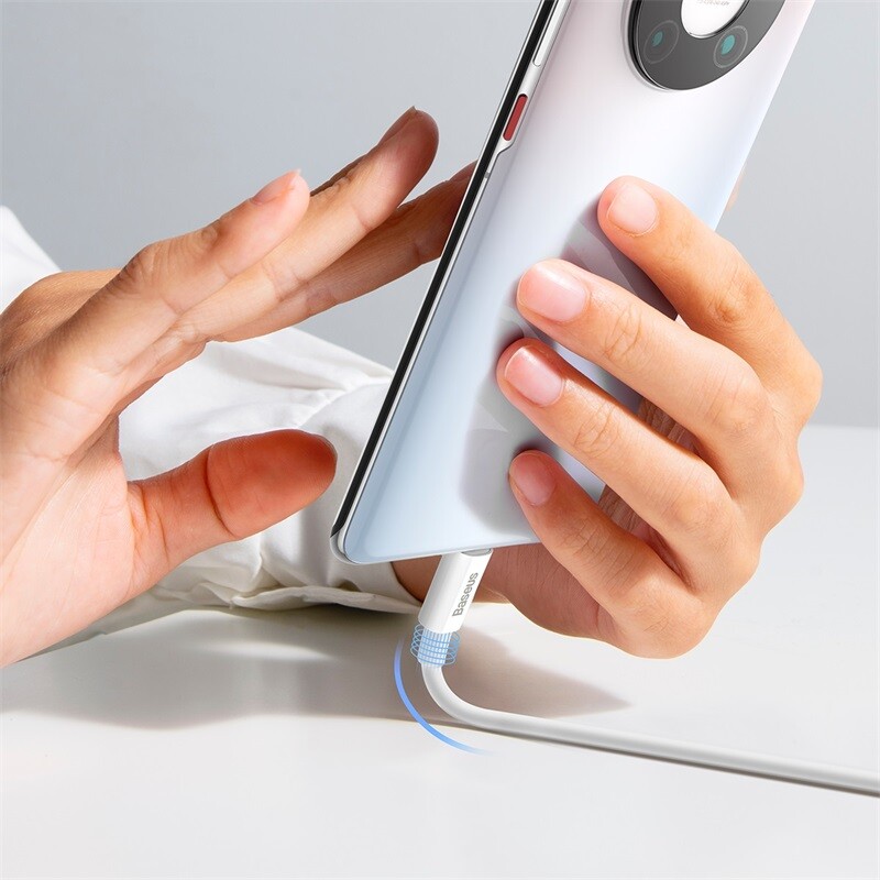 Кабель Baseus Superior Series USB - USB Type-C (M/M), 100W, 2 м White (P10320102214-03)