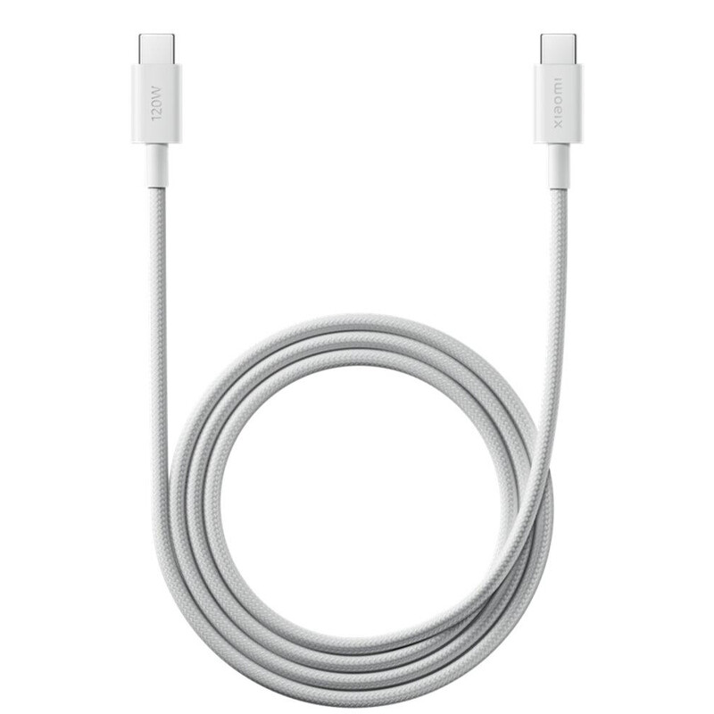 Кабель Xiaomi USB Type-C - USB Type-C (M/M), 120W, 1 м White (BHR087KGL)