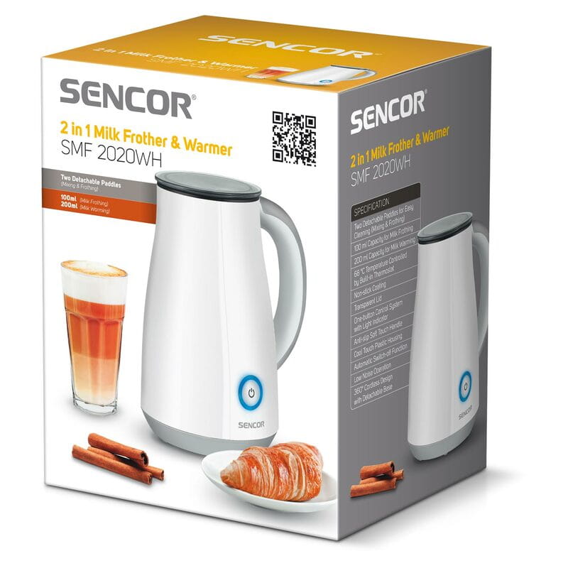 Капучінатор (спінювач молока) Sencor SMF 2020WH