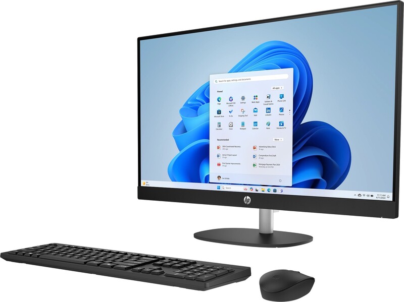 Моноблок HP All-in-One 27-cr2003ua (D3MU3EA) Jet Black