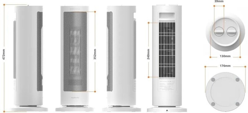 Тепловентилятор Xiaomi Fan Heater EU