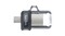 Фото - Флеш-накопитель USB3.0 32GB OTG SanDisk Ultra Dual M3.0 Black (SDDD3-032G-G46) | click.ua