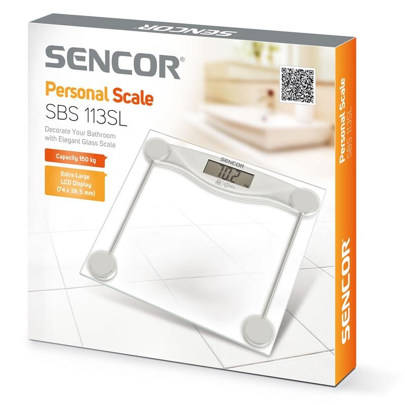 Весы напольные Sencor SBS 113SL