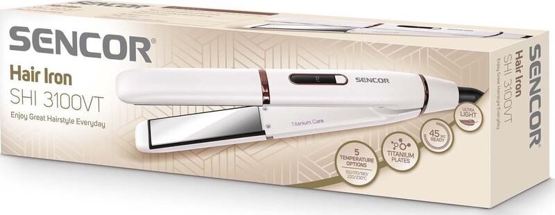 Утюжок (Выпрямитель) для волос Sencor SHI 3100VT