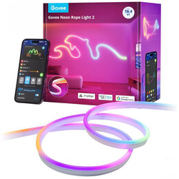 Світлодіодна стрічка розумна Govee H61D3 Neon Rope Light 2, 5 м, White (H61D5301)