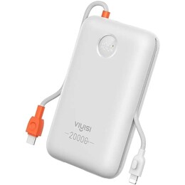 Универсальная мобильная батарея Viyisi G2068 20000mAh 30W White (X0020VJ17D)