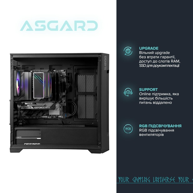 Персональный компьютер ASGARD (A75F.32.S10.55.7163)