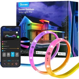 Світлодіодна стрічка розумна Govee H70A1 Phantasy Outdoor LED, 10 м, White (H70A13D1)