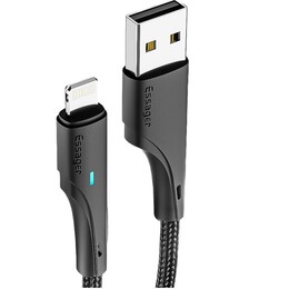 Кабель Essager Rousseau USB - micro USB (M/M), 1 м Black (EXCM-LS01)