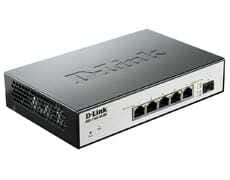 Коммутатор D-Link DGS-1100-06/ME (5*Гбит, 1*SFP, easysmart)