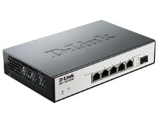 Коммутатор D-Link DGS-1100-06/ME (5*Гбит, 1*SFP, easysmart)