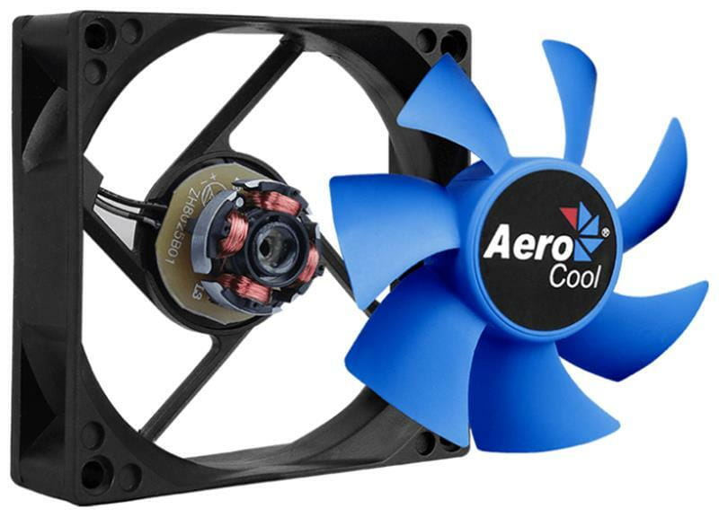 Вентилятор Aerocool Motion 8 80мм, Molex