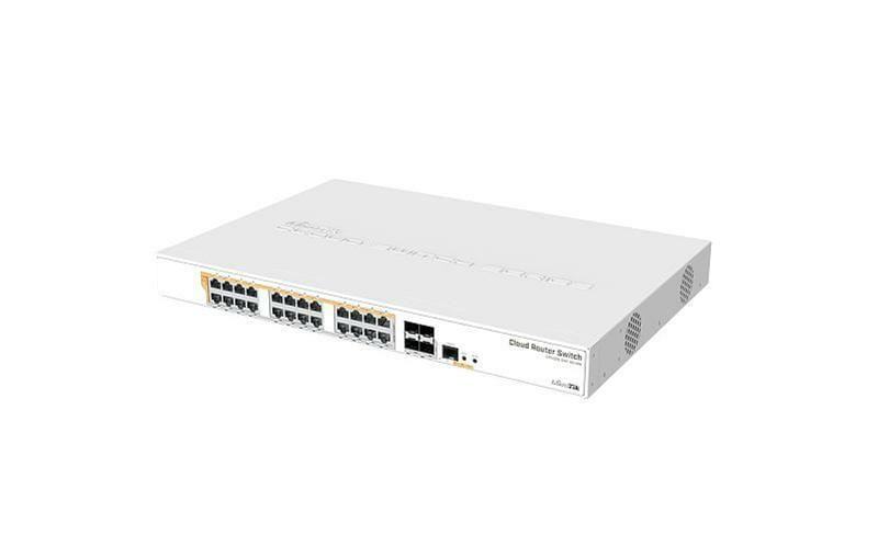 Коммутатор MikroTik CRS328-24P-4S+RM