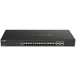 Комутатор D-Link DXS-1210-28S (24xSFP+, 4x10GE, L2+ SmartSwitch)