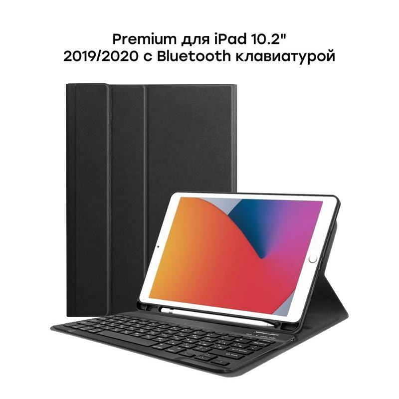 Чохол-клавіатура Airon Premium для Apple iPad 10.2 (2019/2020)/Air 3 Black (4821784622496)