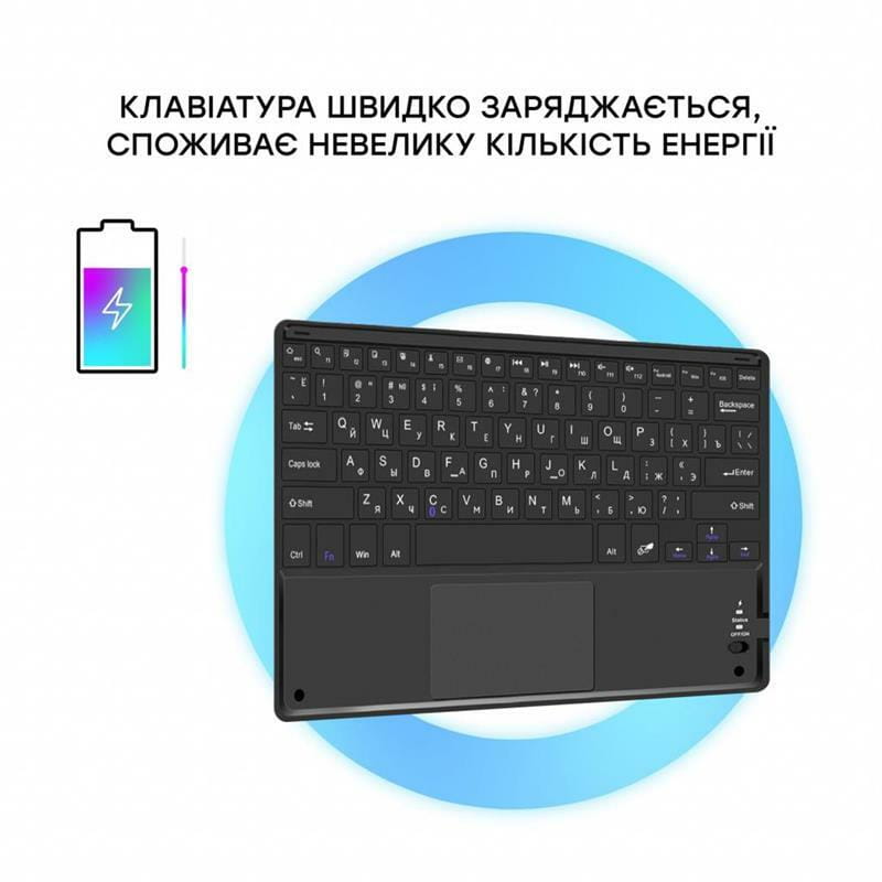 Чохол-клавiатура Airon Premium для Apple iPad Air (2020) Black (4822352781051)