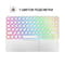 Фото - Клавиатура AirOn Easy Tap 2 White с тачпадом и LED для Smart TV и планшета (4822352781089) | click.ua