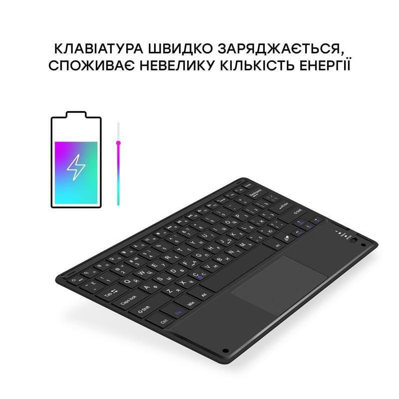 Клавiатура AirOn Easy Tap для Smart TV і планшета з тачпадом (4822352781088)