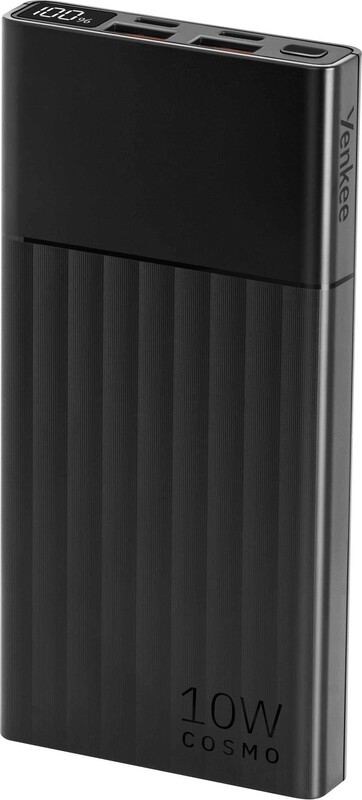 Универсальная мобильная батарея Yenkee YPB 1031 10000mAh PD20W + QC22.5W Black (37000121)