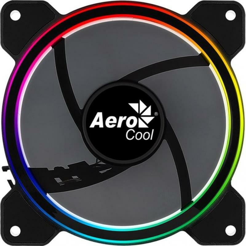 Вентилятор AeroCool Saturn 12 FRGB, 120х120х25 мм, 3-Pin Molex