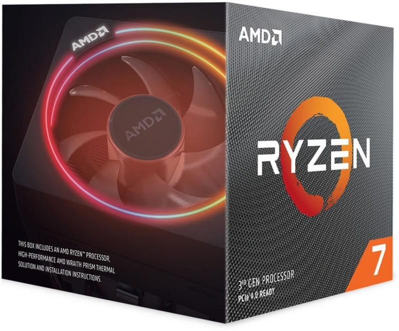 Процессор AMD Ryzen 7 3800X (3.9GHz 32MB 105W AM4) Box (100-100000025BOX)