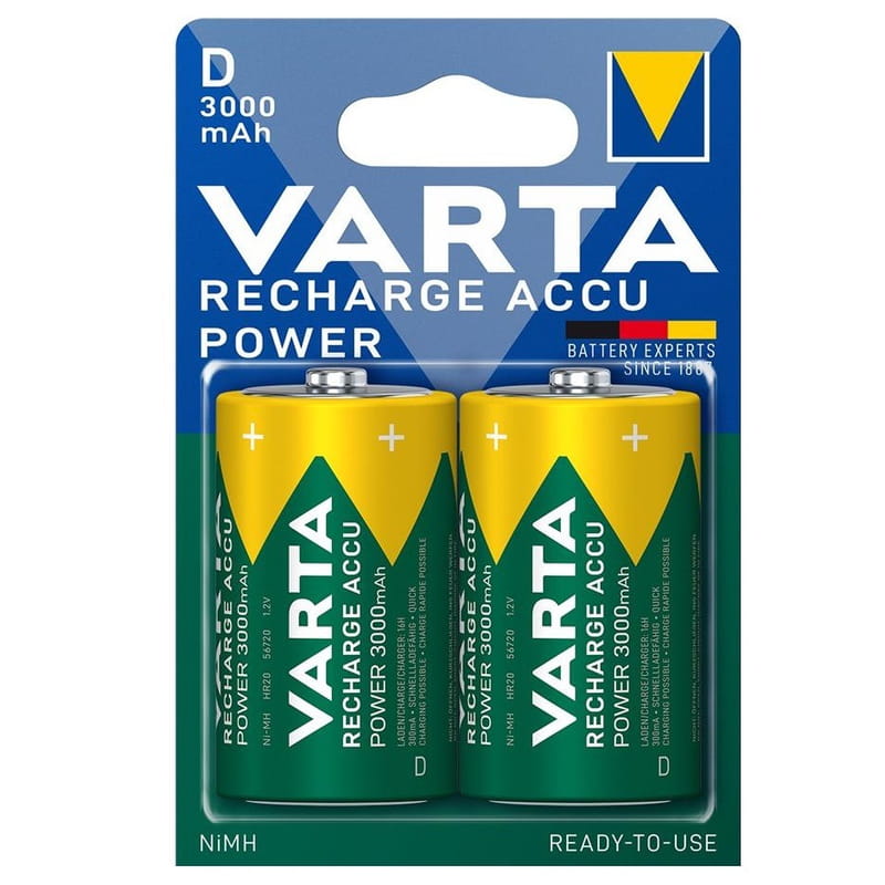 Аккумулятор Varta Power Accu C/HR14 NI-MH 3000 mAh BL 2шт