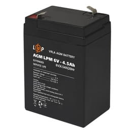 Купити Акумуляторна батарея LogicPower LPM 6V 4.5AH (LPM 6 - 4.5 AH) AGM Акумуляторна батарея LogicPower LPM 6V 4.5AH (LPM 6 - 4.5 AH) AGM