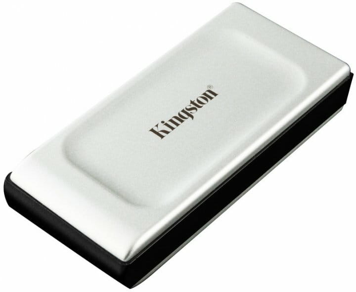 Накопитель внешний SSD Portable USB 1.0ТB Kingston XS2000 Silver (SXS2000/1000G)
