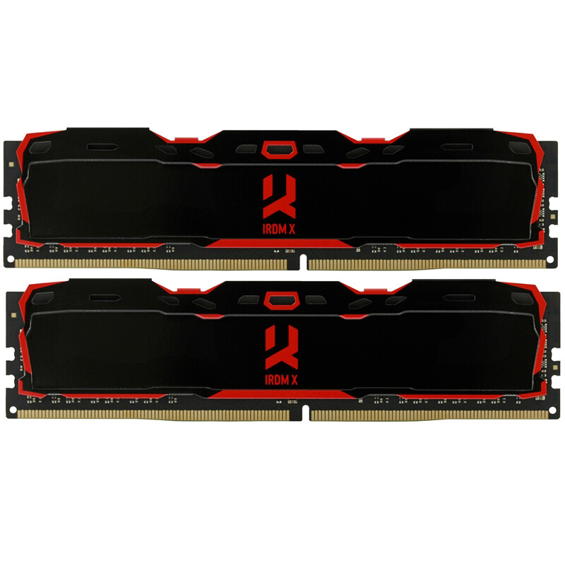 Модуль памяти DDR4 2x8GB/3000 GOODRAM Iridium X Black (IR-X3000D464L16S/16GDC)