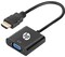Фото - Переходник HP HDMI (M) - VGA (F) (DHC-CT500) | click.ua