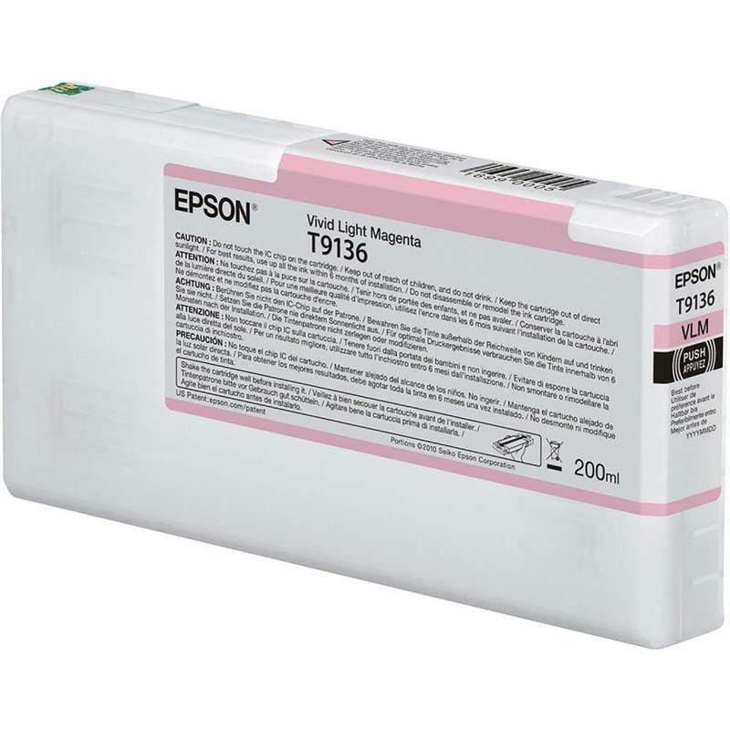 Картридж EPSON (T9136) SC-P5000 (C13T913600) Vivid Light Magenta