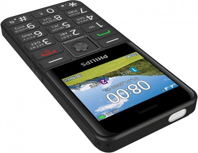 Мобільний телефон Philips Xenium E207 Dual Sim Black