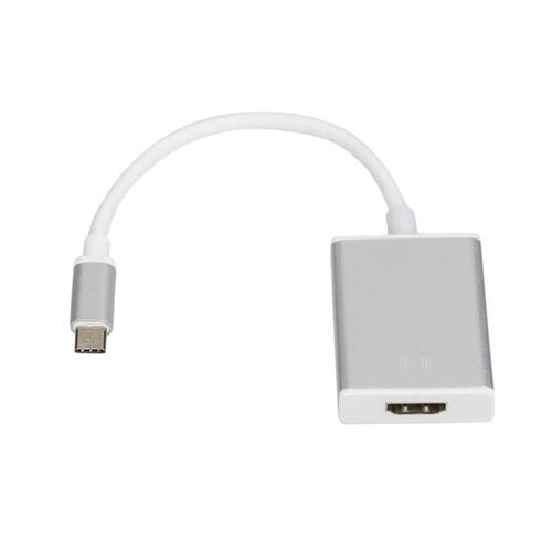 Фото - Кабель ATCOM   HDMI - USB Type-C (F/M), 0.1 м, White  13888 (13888)