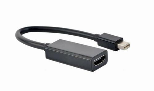 Фото - Кабель Cablexpert Адаптер  mini DisplayPort - HDMI , Black (A-mDPM-HDMIF4K-01 (M/F)