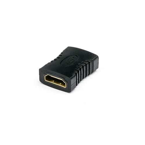 Photos - Cable (video, audio, USB) ATCOM Перехiдник  HDMI - HDMI (F/F), Black  3803 (3803)