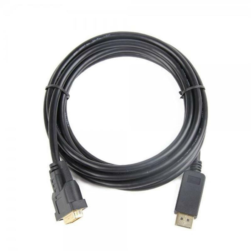 Кабель Cablexpert DisplayPort - DVI (М/М), 1.8 м, черный (CC-DPM-DVIM-6)