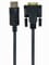 Фото - Кабель Cablexpert DisplayPort - DVI (М/М), 1.8 м, чорний (CC-DPM-DVIM-6) | click.ua