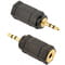 Фото - Адаптер Cablexpert 2.5 мм - 3.5 мм (M/F), черный (A-3.5F-2.5M) | click.ua