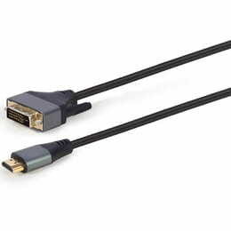 Кабель Cablexpert HDMI - DVI (M/M), двунаправленный, 18 + 1 pin, 1.8 м, Black (CC-HDMI-DVI-4K-6)