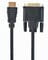 Фото - Кабель Cablexpert HDMI - DVI V 1.4 (M/M), 1.8 м, чорний (CC-HDMI-DVI-6) пакет | click.ua