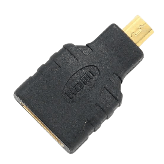 Адаптер Cablexpert HDMI - microHDMI (F/M), чорний (A-HDMI-FD)