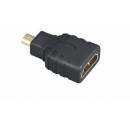 Адаптер Cablexpert HDMI - microHDMI (F/M), черный (A-HDMI-FD)