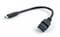 Фото - Кабель Cablexpert USB Type-C - USB V 3.0 (M/F), 0.2 м, черный (A-OTG-CMAF3-01) | click.ua