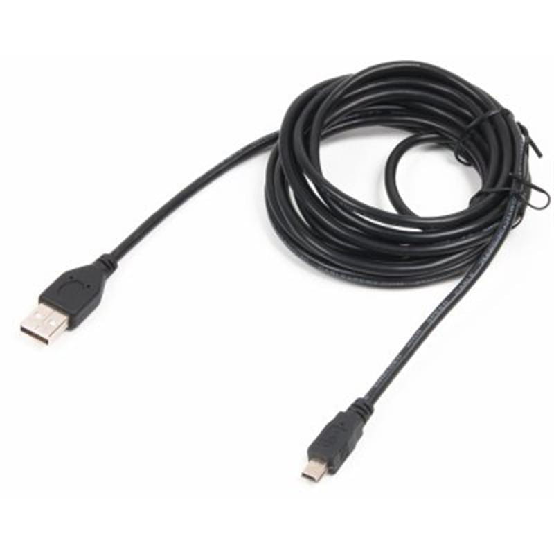 Кабель Cablexpert USB - mini-USB V 2.0 (M/M), 3 м, чорний (CCP-USB2-AM5P-10)