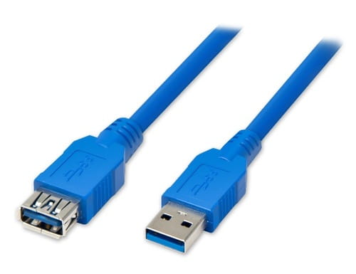 Фото - Кабель ATCOM   USB - USB V 3.0 (M/F), подовжувач, 3.0 м, blue  6149 (6149)